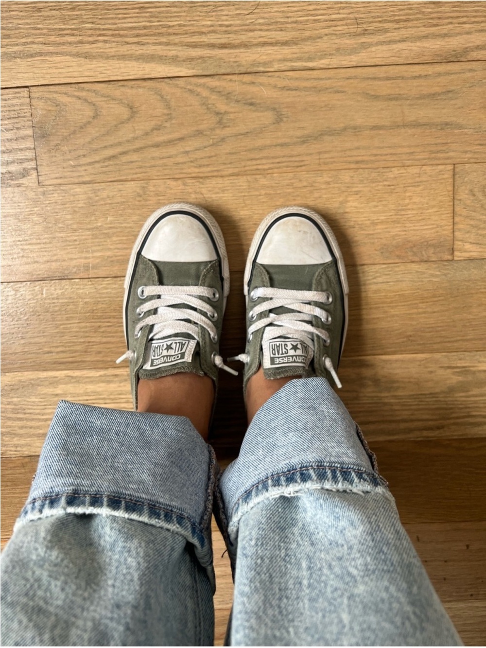 Converse Olive Green